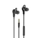 Sport-Kopfhörer | Mit Kabel | In-Ear | 1,2 m Kabel | Schwarz