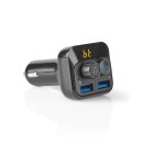 Auto-UKW-Sender | Bluetooth® | Bass Boost | MicroSD-Kartensteckplatz | Freisprechfunktion | 2 x USB