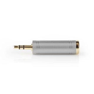 High End Klinkenstecker 6,35mm buchse 3,5mm Stecker Klinke Adapter vergoldet Audio