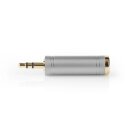 High End Klinkenstecker 6,35mm buchse 3,5mm Stecker Klinke Adapter vergoldet Audio