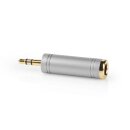 High End Klinkenstecker 6,35mm buchse 3,5mm Stecker Klinke Adapter vergoldet Audio