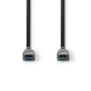 High-Speed-HDMI™-Kabel mit Ethernet | AOC | HDMI™-Anschluss – HDMI™-Anschluss | 150 m | Schwarz