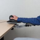 Ergonomische Armauflage Drehbar Schreibtisch mit Mauspad Arm Ablage Auflage Tisch