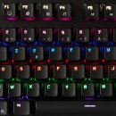 Mechanische Gaming-Tastatur | RGB-Beleuchtung | Französiches Layout | Metallausführung