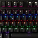 Mechanische Gaming-Tastatur | RGB-Beleuchtung | Nordisches Layout | Metallausführung