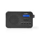 DAB+-Radio | 3,6 W | UKW | Uhr- und Alarmfunktion | Schwarz