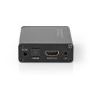 HDMI Audio Extractor Toslink + 3,5mm Klinke Konverter Adapter