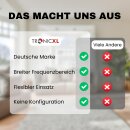 3-fach Antennen-verteiler F-Stecker DC-Durchlass TV Kabelfernsehen Splitter HD 3D 4K digital SAT Weiche