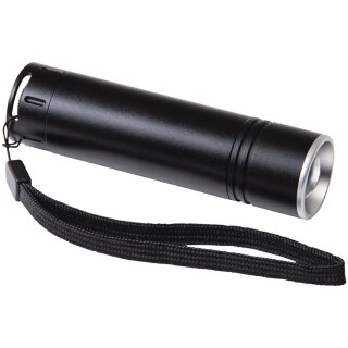 LED-Taschenlampe 150 lm Schwarz