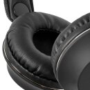 Kabelgebundene Stoff-Kopfhörer | On-Ear | 1,2-m-Audiokabel | Anthrazit/Schwarz