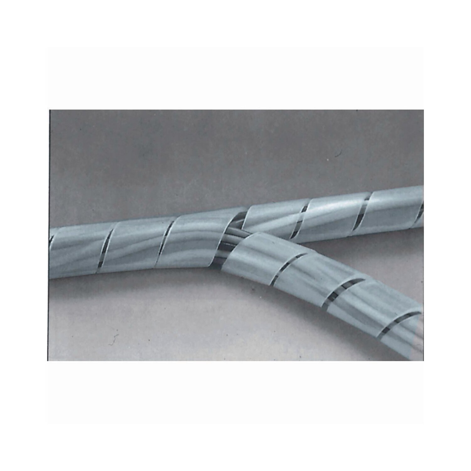 On1shelf Spiralbandage 12mm 5m Weiß - Kabelschutz Spiralschlauch