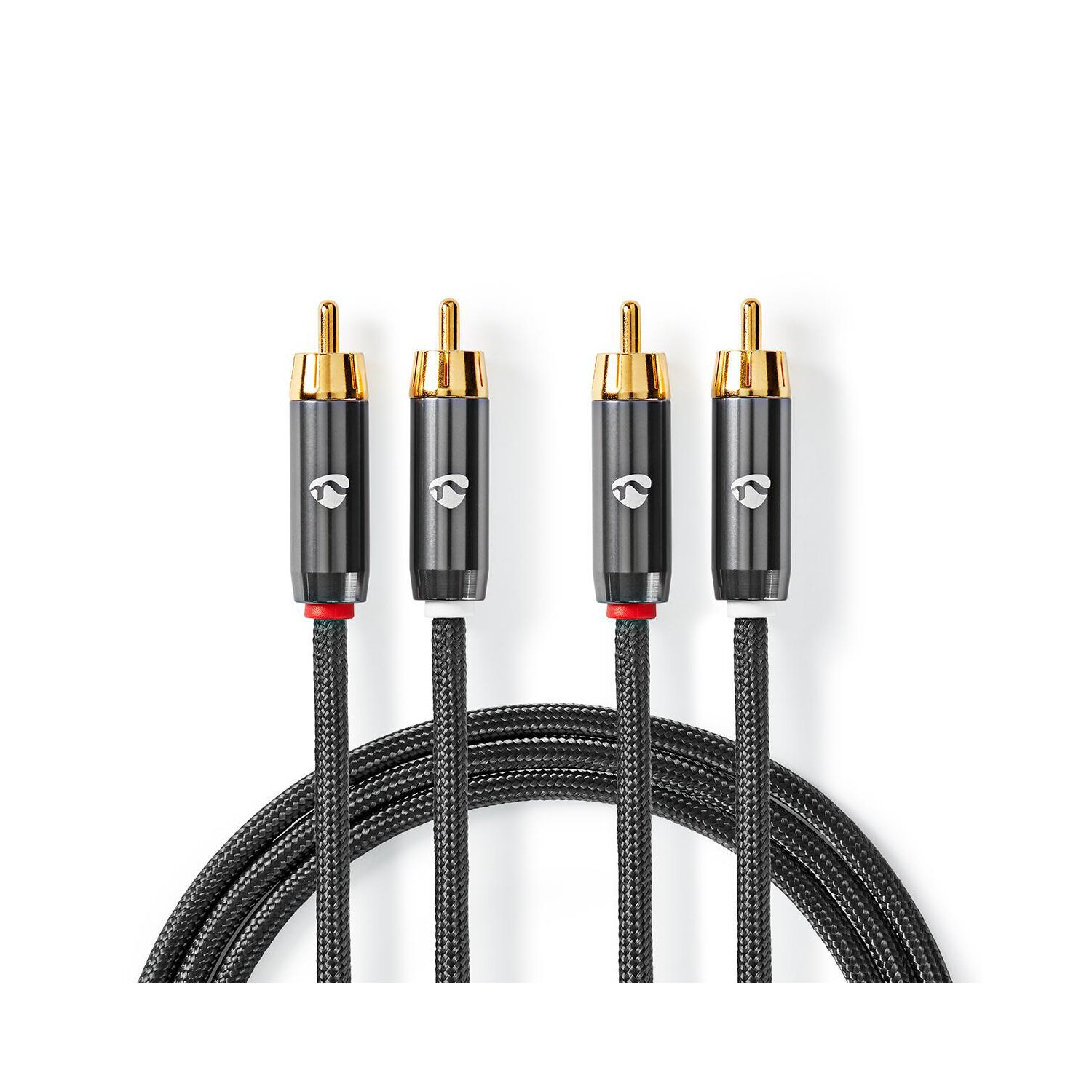 Link Cavo Audio Stereo Connettori Cinch (rca) Maschio-maschio Mt.2 - PagineGialle