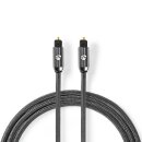 3m Highend Digital Toslink Audio flexibles Kabel Geflecht zb für PS4 PS5 TV