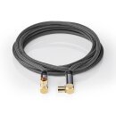 2m Winkelstecker 4K 8K 100Hz 100dB Antenntenkabel Highend Koax Koaxial Coax