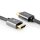 2m 4K 60Hz Highend Alu HDMI-Kabel mit Ethernet Profi Stecker Baumwollstoff Nylon Kabel