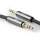 Ultra Highend Klinkenkabel OFC vergoldet 3,5mm Klinkenstecker Stereo 2m HD