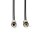 3m Verlängerungskabel Klinke Stecker Buchse 3,5mm 24k HD Audio High End Vollmetall