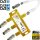 3-Fach IEC GOLD Sat Splitter Verteiler Antennenverteiler 3fach TV Kabel Adapter Kabelfernsehen Koax Fernseher
