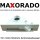 Maxorado Set ZS5 für Zentralstaubsauger - Sockeldüse + Einbau Kit + Edelstahl Blende