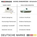 Maxorado Set ZS4 für Zentralstaubsauger - Sockeldüse + Einbau Kit