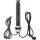 Einbau Steckdosenleiste Schreibtisch versenkbar 3fach + 2x CAT6 RJ45 + 2x USB