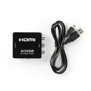 Composite Video zu HDMI Konverter 3x Cinch RWY Chinch analog digital Wandler