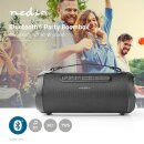 Bluetooth 5.0 Party Boombox TWS Leder Trageriemen Stereo USB AUX 30W