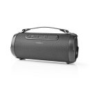 Bluetooth 5.0 Party Boombox TWS Leder Trageriemen Stereo USB AUX 30W