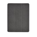 Folio Hülle für Apple iPad Air 10,5" 2019 iPad Pro 10,5" 2017 Grau Schwarz Hülle Etui Tasche