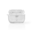 Case Etui Tasche für Apple Earpods Airpod AirPods Pro Transparent Weiß Kopfhörer