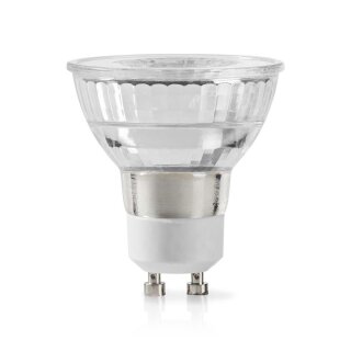 10 Stück LED Lampe GU10 Fassung Par 16 2,3 W 140 lm Gehäuse aus Glas Warmweiss [Energieklasse A+] LEDBGU10P16G1
