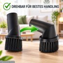 Staubpinsel Set Düse Saugpinsel Staubsauger-aufsatz Möbelpinsel für Kärcher WD 3 4 5 6 7
