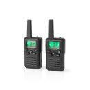 Mini Walkie-Talkie Set Funkgeräte 10 km 8 Kanäle VOX mit Ladestation 2 Stück Funkgeräte