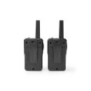 Mini Walkie-Talkie Set Funkgeräte 10 km 8 Kanäle VOX mit Ladestation 2 Stück Funkgeräte