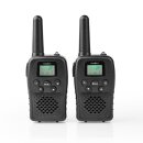 Mini Walkie-Talkie Talkies Set 10km 8 Kanäle VOX Wiederaufladbare Akkus 2 Stück Funkgeräte