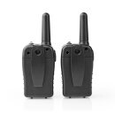 Mini Walkie-Talkie Talkies Set 10km 8 Kanäle VOX Wiederaufladbare Akkus 2 Stück Funkgeräte