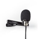Profi Ansteck-Mikrofon Clip-On Lavalier 3,5 mm Klinke für PC Smartphone Laptop