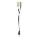 Profi Ansteck-Mikrofon Clip-On Lavalier 3,5 mm Klinke für PC Smartphone Laptop