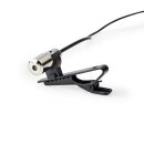 Profi Ansteck-Mikrofon Clip-On Lavalier 3,5 mm Klinke für PC Smartphone Laptop