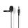 Profi Ansteck-Mikrofon Clip-On Lavalier 3,5 mm Klinke für PC Smartphone Laptop