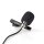 Profi Ansteck-Mikrofon Clip-On Lavalier 3,5 mm Klinke für PC Smartphone Laptop