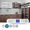 FM-Radio Unterbau Küche Unterschrank Display Digital...