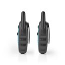 Mini Walkie-Talkie Talkies WalkieTalkie Funkgerät Funkgerät 2 Stück Set 3km Kinder blau