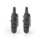 Mini Walkie-Talkie Talkies WalkieTalkie Funkgerät Funkgerät 2 Stück Set 3km Kinder blau