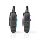 Mini Walkie-Talkie Talkies WalkieTalkie Funkgerät Funkgerät 2 Stück Set 3km Kinder blau