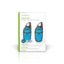 Mini Walkie-Talkie Talkies WalkieTalkie Funkgerät Funkgerät 2 Stück Set 3km Kinder blau