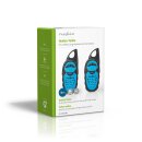 Mini Walkie-Talkie Talkies WalkieTalkie Funkgerät Funkgerät 2 Stück Set 3km Kinder blau