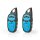 Mini Walkie-Talkie Talkies WalkieTalkie Funkgerät Funkgerät 2 Stück Set 3km Kinder blau