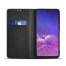 Bookcase Tasche Hülle Case Klappetui für Samsung Galaxy S10Lite A91 M80S | Schwarz