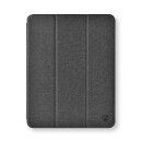 Tasche Case Folio-Hülle für Apple iPad Pro 11" 2020 Grau Schwarz Etui